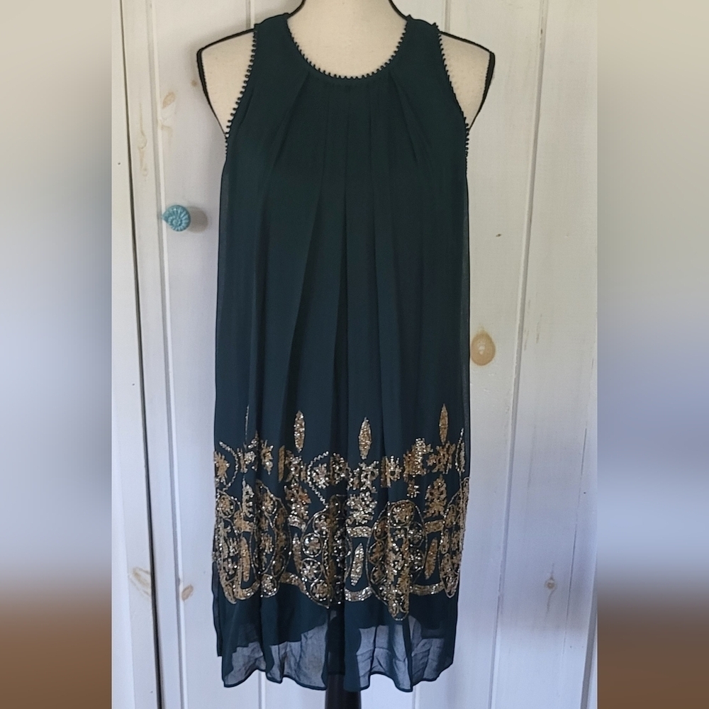 NWT Anthropologie NotSoSerious Brenta Swing Dress